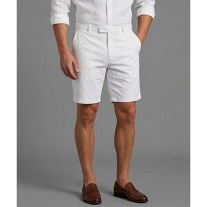 G/FORE Mens White Skull & T's Embroidered Golf Shorts Size 38 G4MS22B70